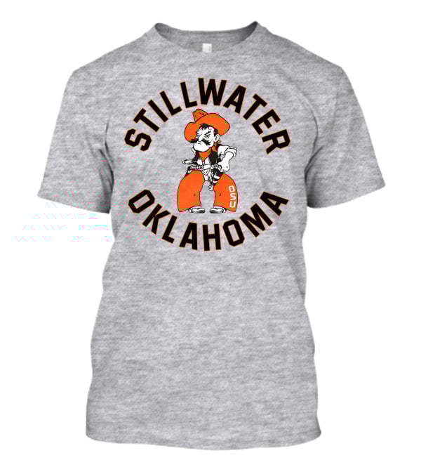 Charlie Hustle Merch Stillwater Oklahoma OSU Cowboy T-Shirt