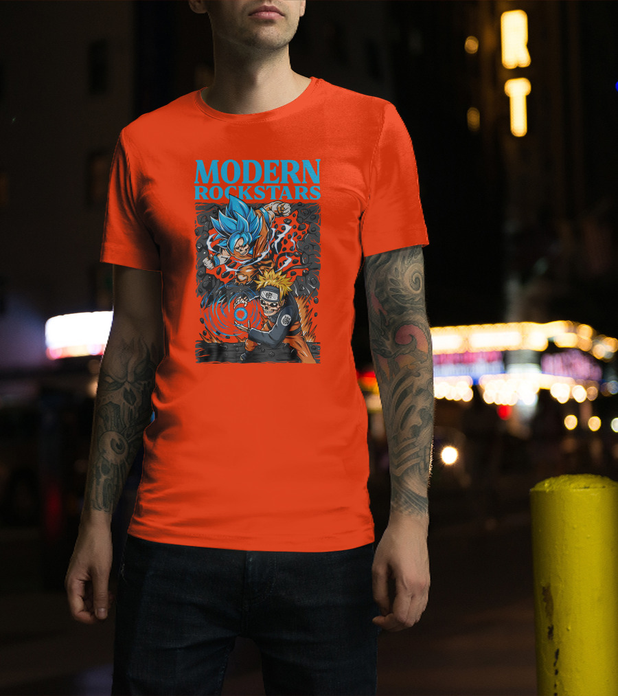 MODERN ROCKSTARS Anime Rockstars T-Shirt