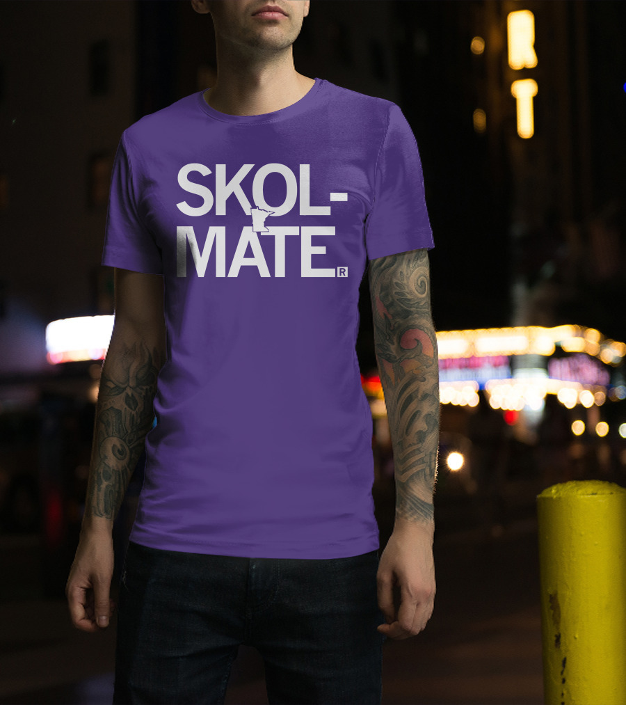 SKOL MATE Minnesota Vikings Fan T-Shirt