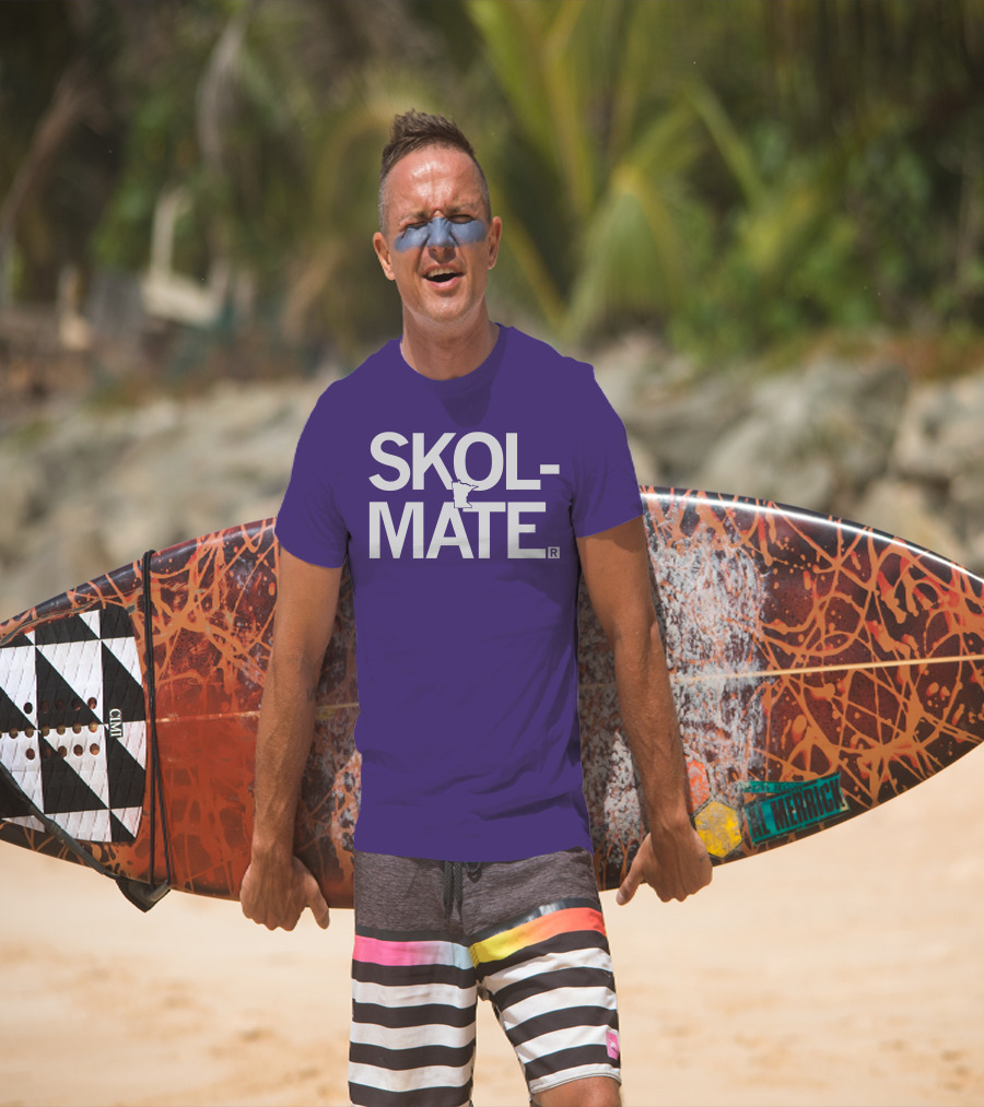 SKOL MATE Minnesota Vikings Fan T-Shirt