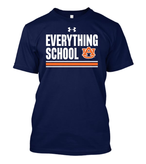 Auburn Football Everything School Under Armour AU T-Shirt