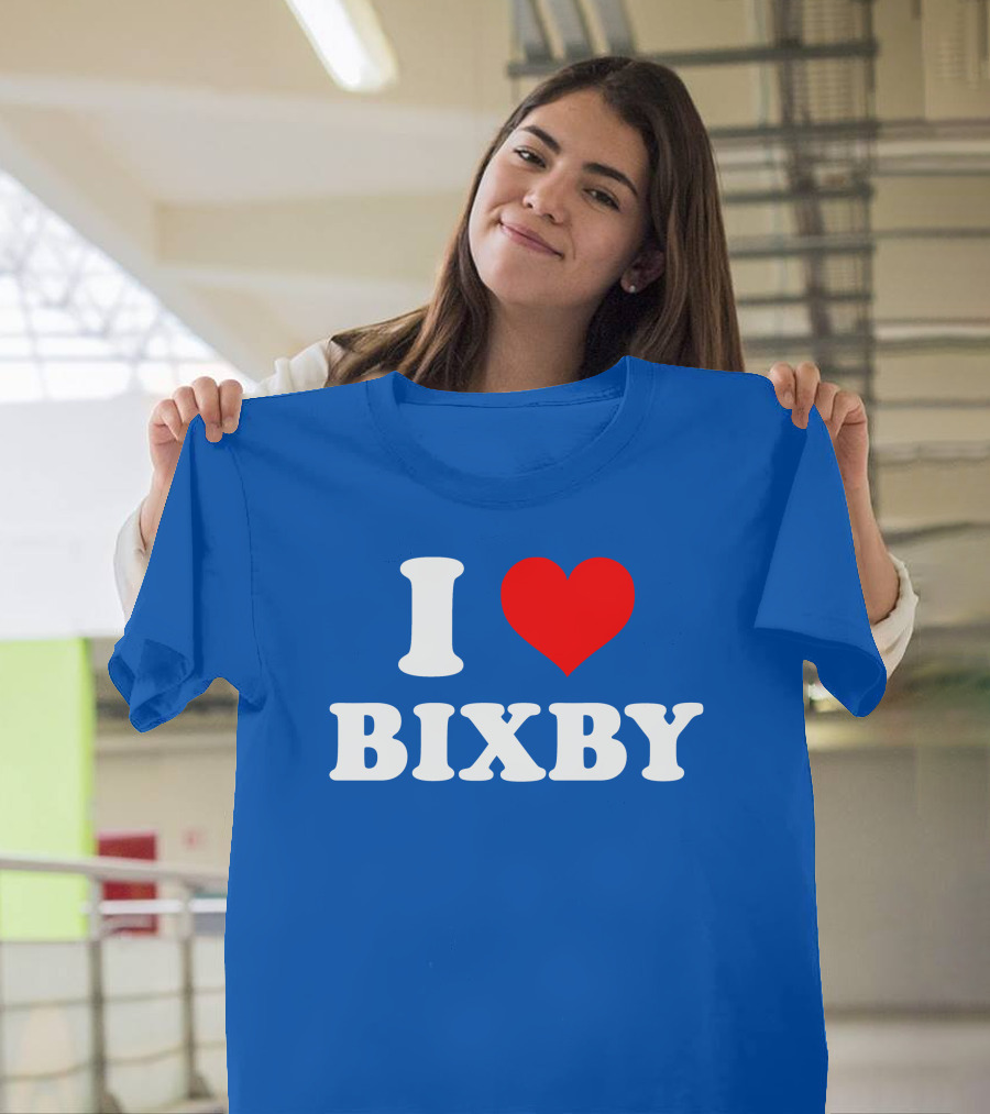 Agent47il I Love Bixby Heart T-Shirt