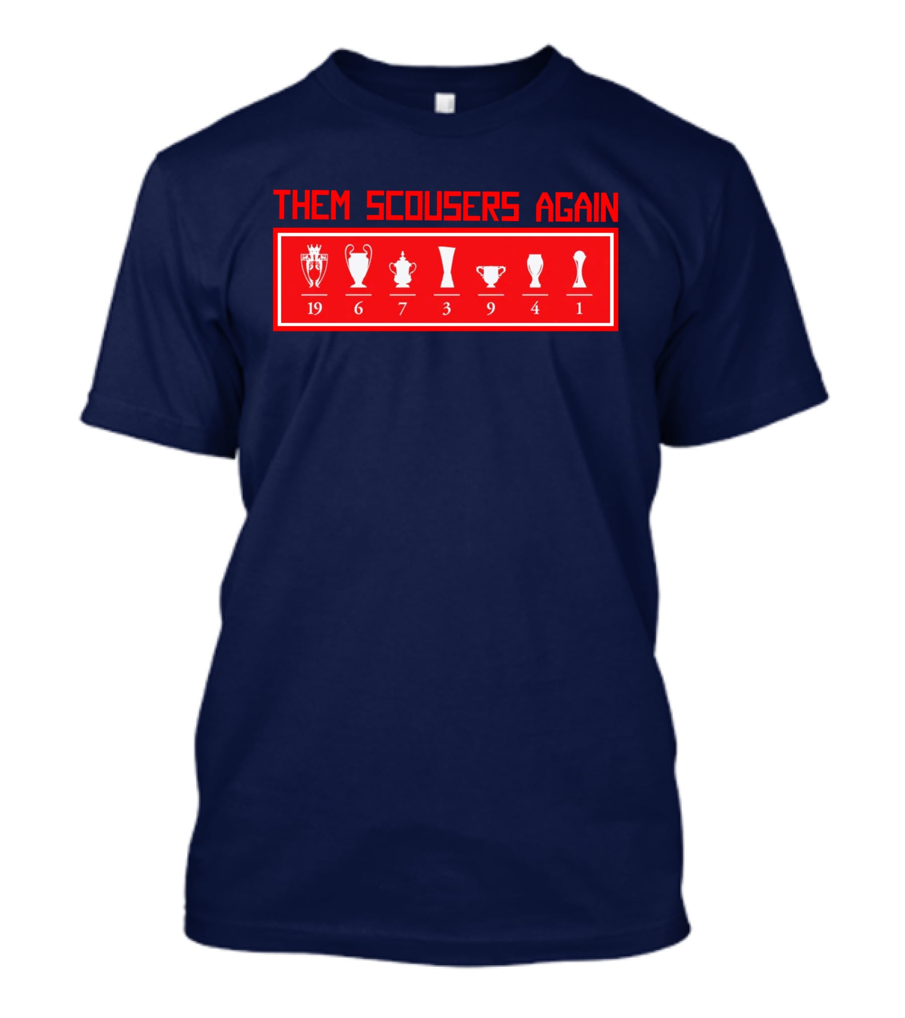 Them Scousers Again 19 6 7 3 9 4 1 Icons T-Shirt