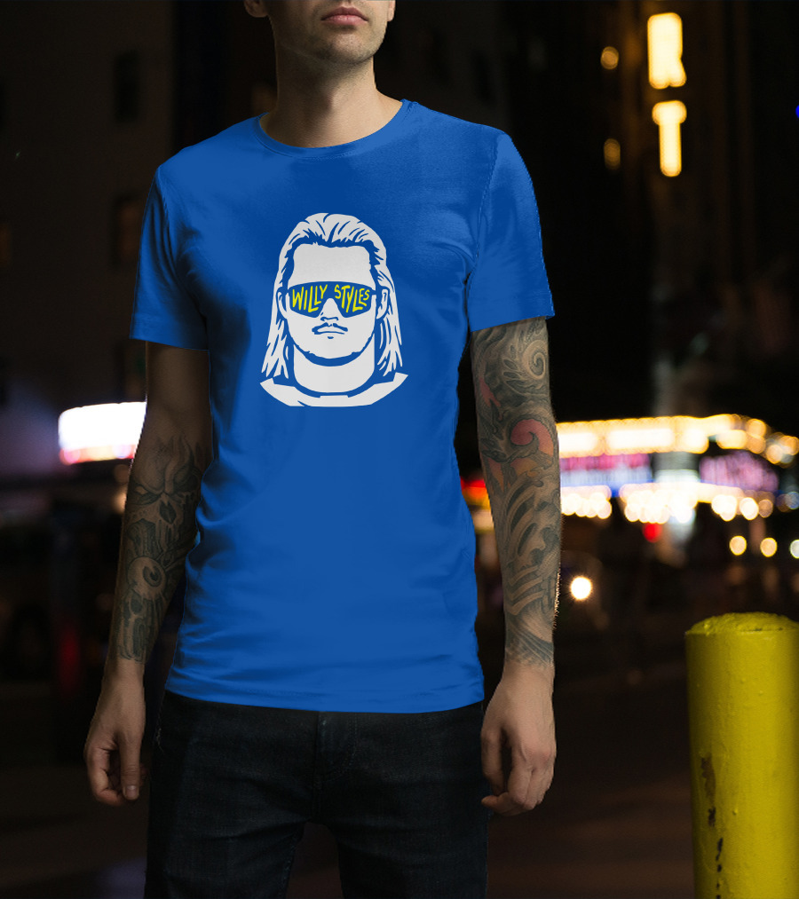 Futuremrsmarner Willy Styles Retro Sunglasses T-Shirt