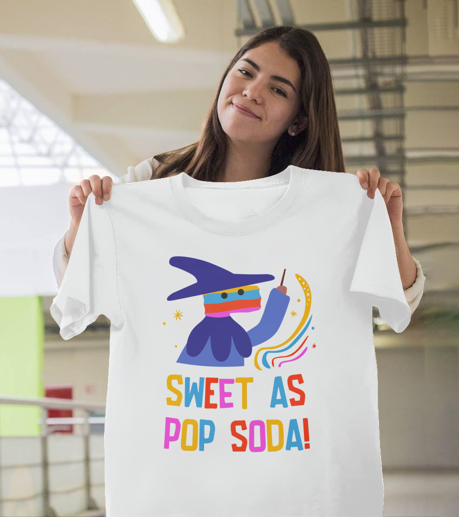 Bonte Avond Store Sweet As Pop Soda Colorful Wizard T-Shirt