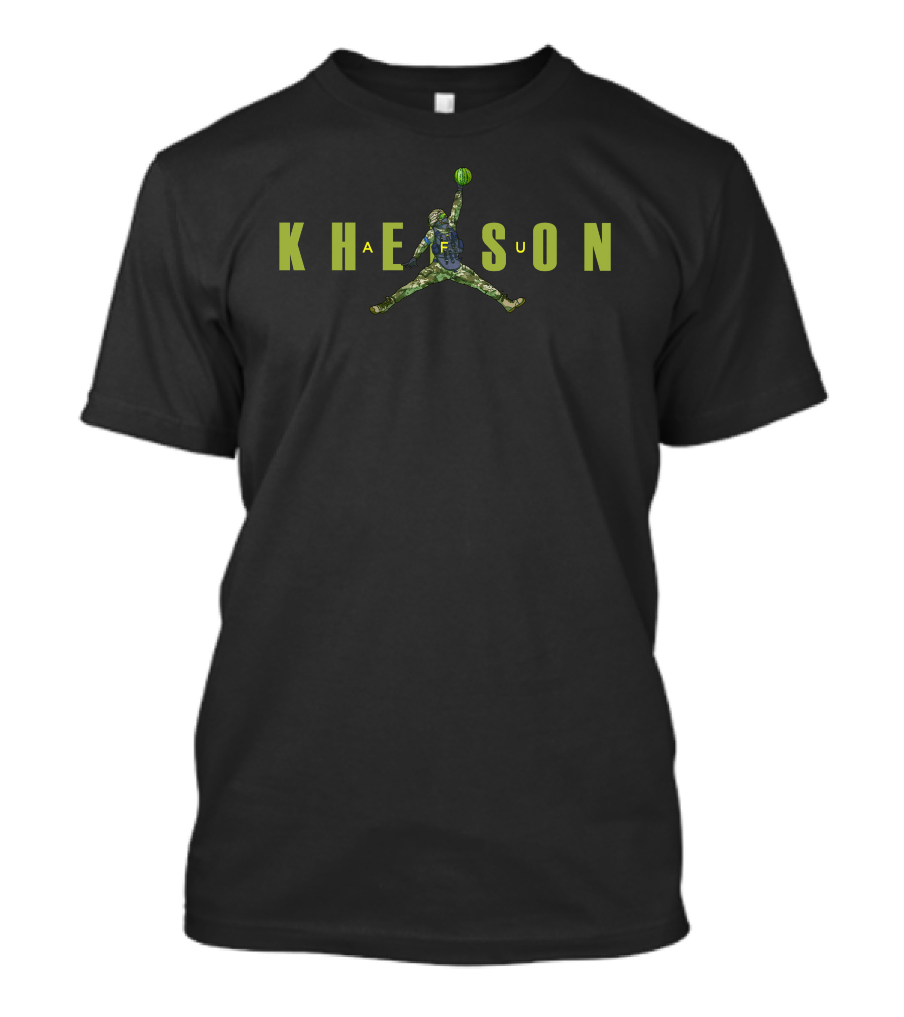Saint Javelin Kherson Watermelon Air Force Jumpman T-Shirt
