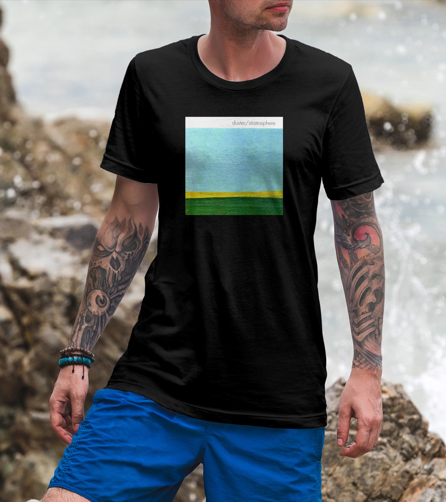 Numerogroup Duster Stratosphere Album Art Blue Sky Horizons T-Shirt