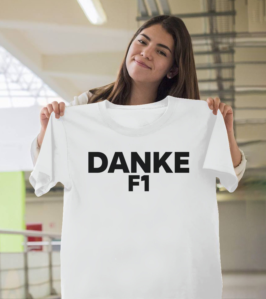 Sebastian Vettel Danke F1 Tribute T-Shirt