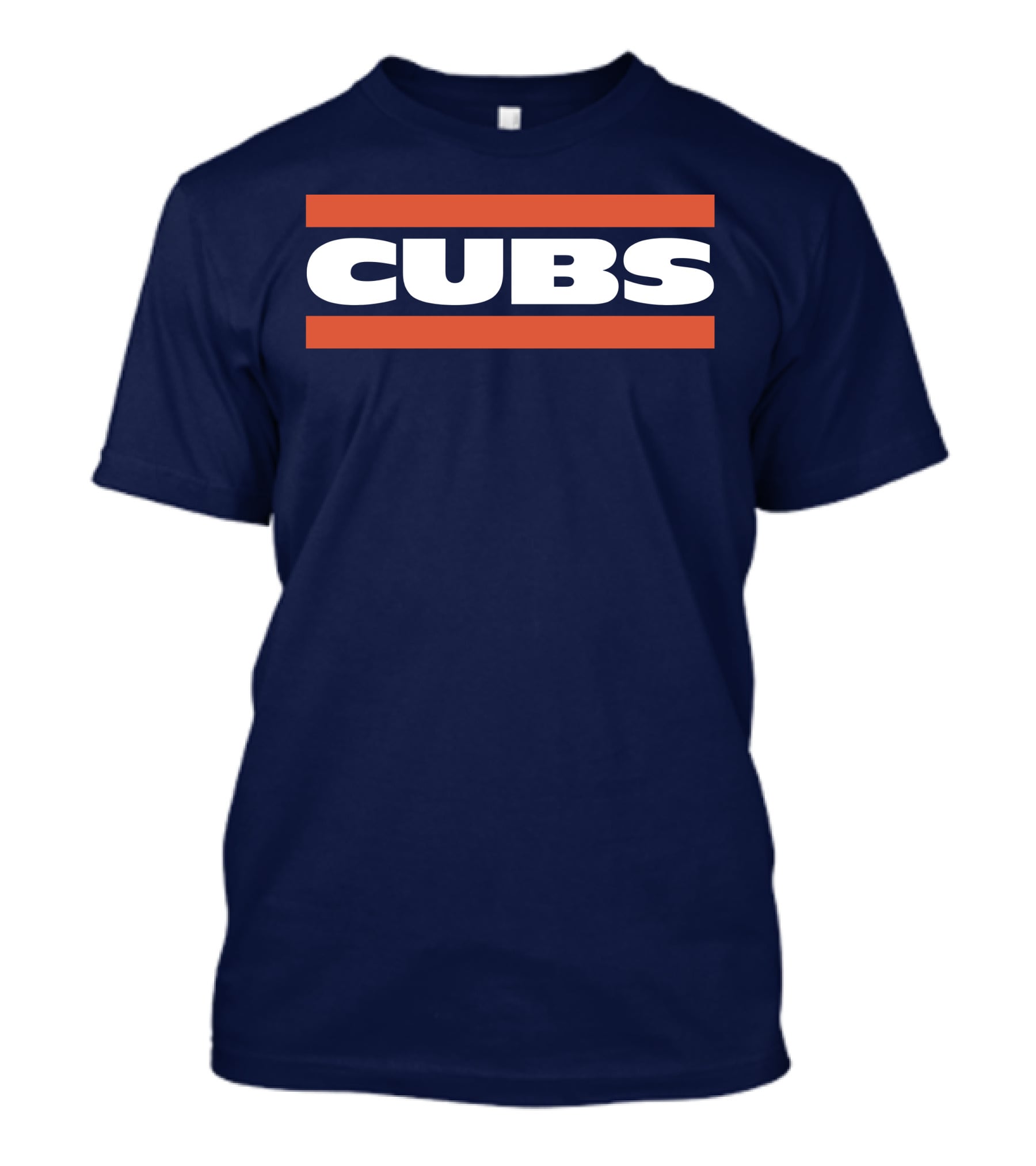 Obvious Cubs Vintage Style Navy Baseball Team Fan Gear T-Shirt