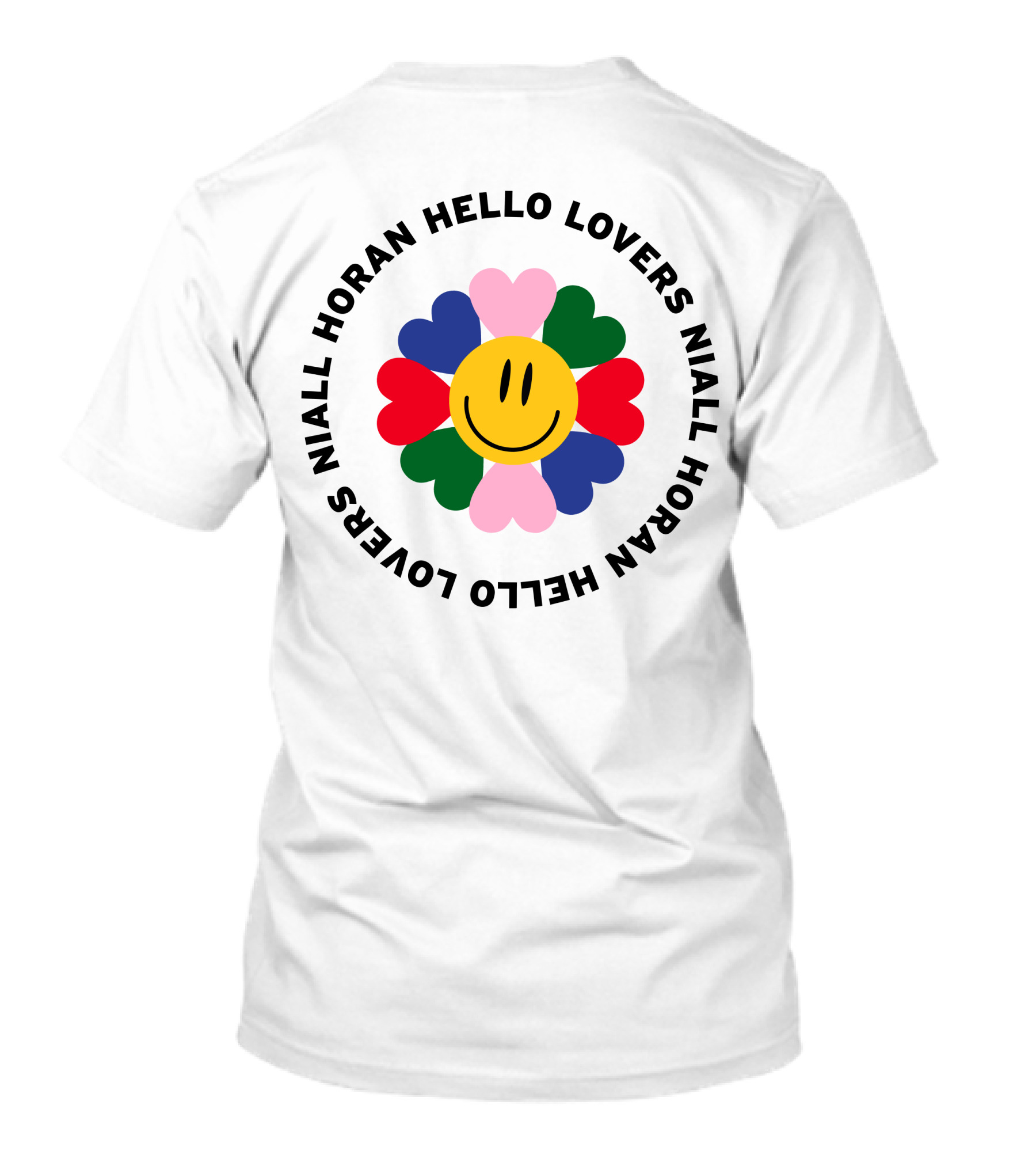Lewis Capaldi Wearing Hello Lovers Niall Horan Smiley Flower T-Shirt