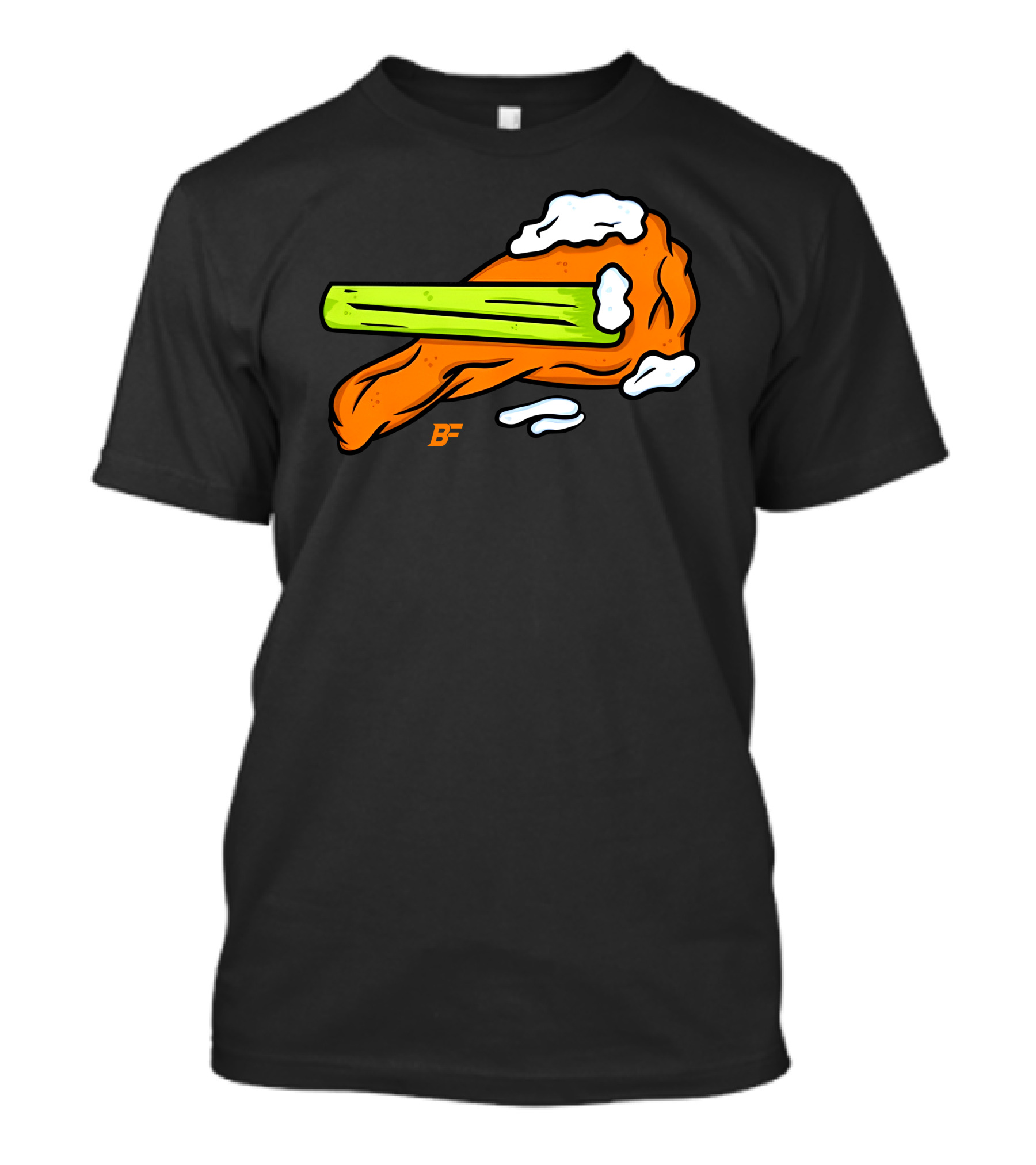 Buffalo Fanatics Wingsup Chicken Wing Celery #Wingsup T-Shirt