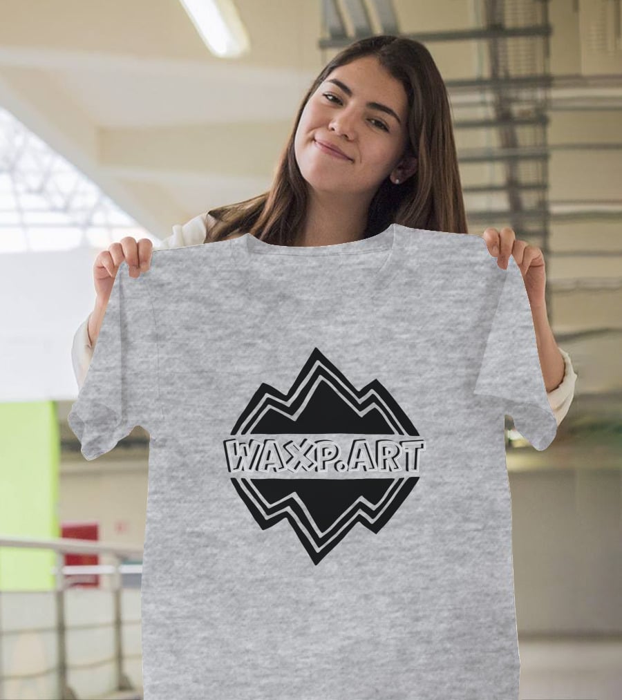 WAXP.ART Bold Geometric Emblem T-Shirt