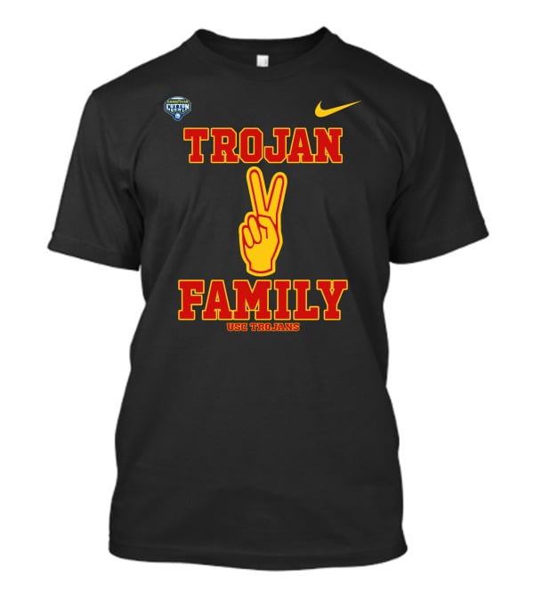 Trojan Family USC Trojans Cotton Bowl Victory Sign T-Shirt