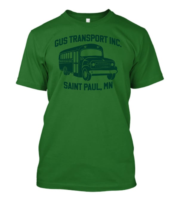 Gus Transport Inc Saint Paul MN Vintage Bus T-Shirt