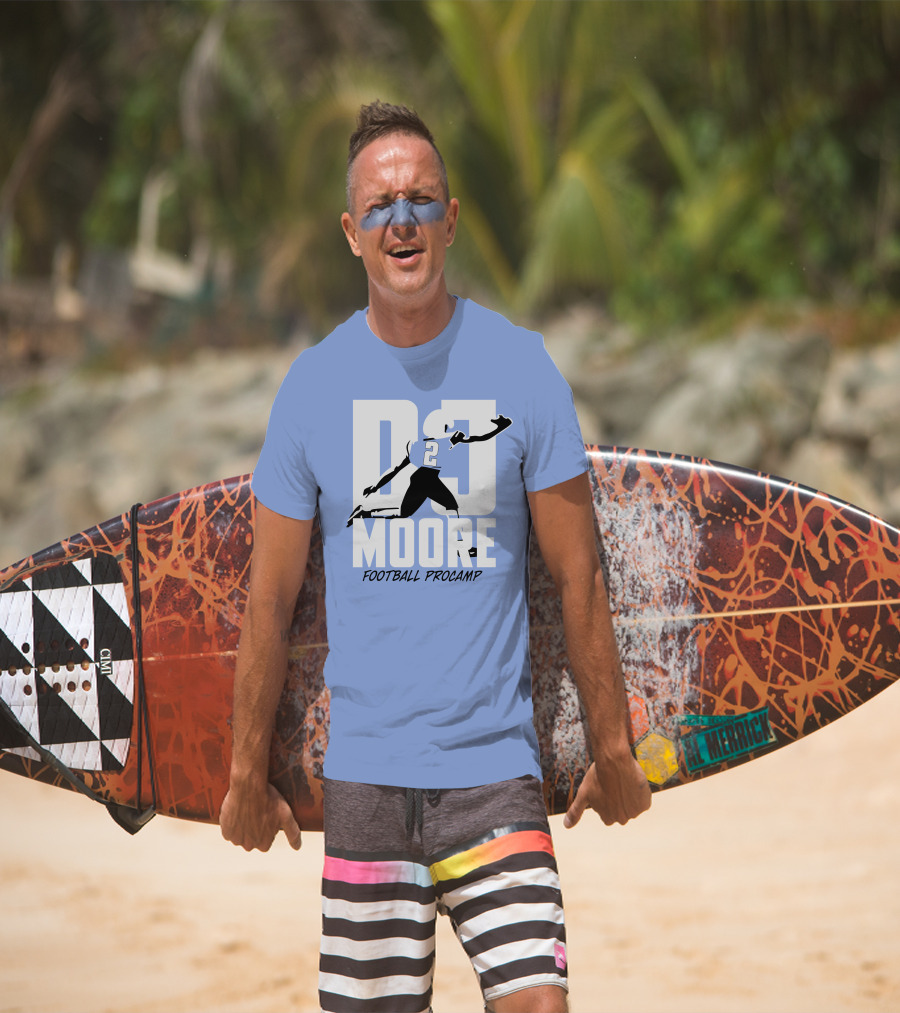 Chicago Bears DJ Moore 2 Football Procamp T-Shirt