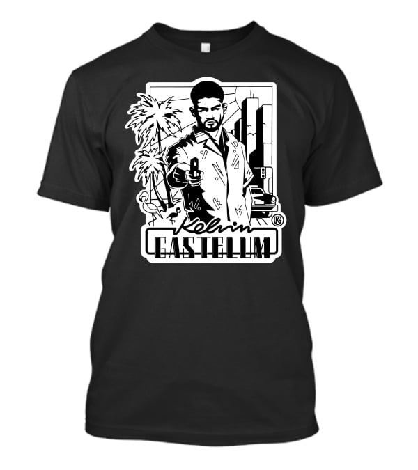Kelvin Gastelum Urban Noir Street Scene T-Shirt