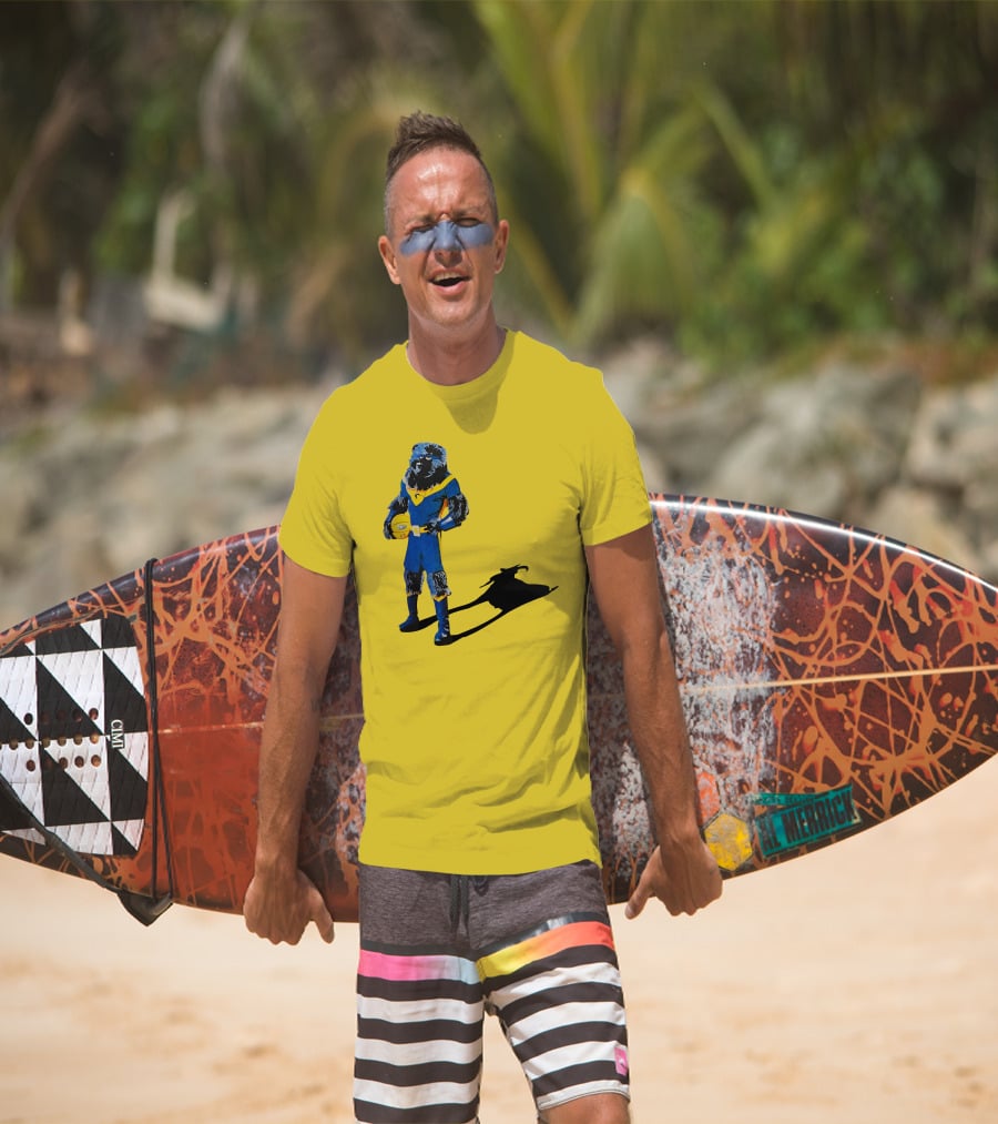 Grizzlies Bear Holding Basketball With Shadow T-Shirt