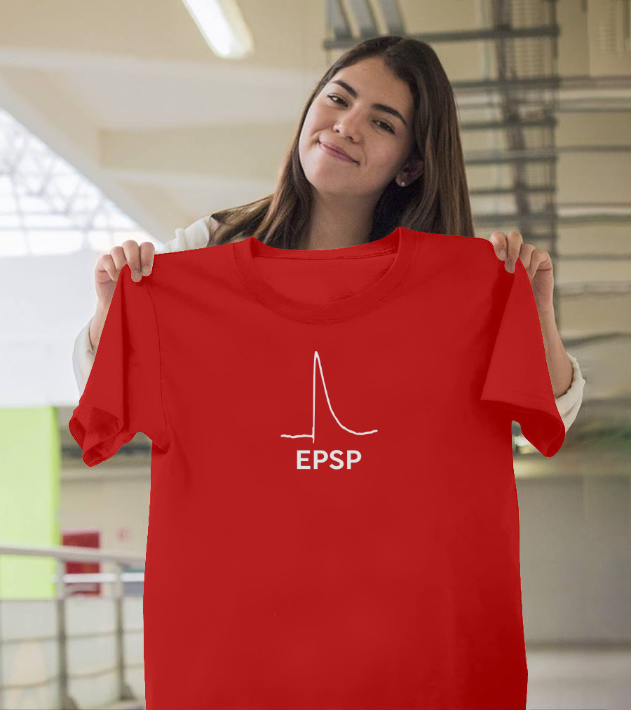 EPSP Neural Signal Graph T-Shirt