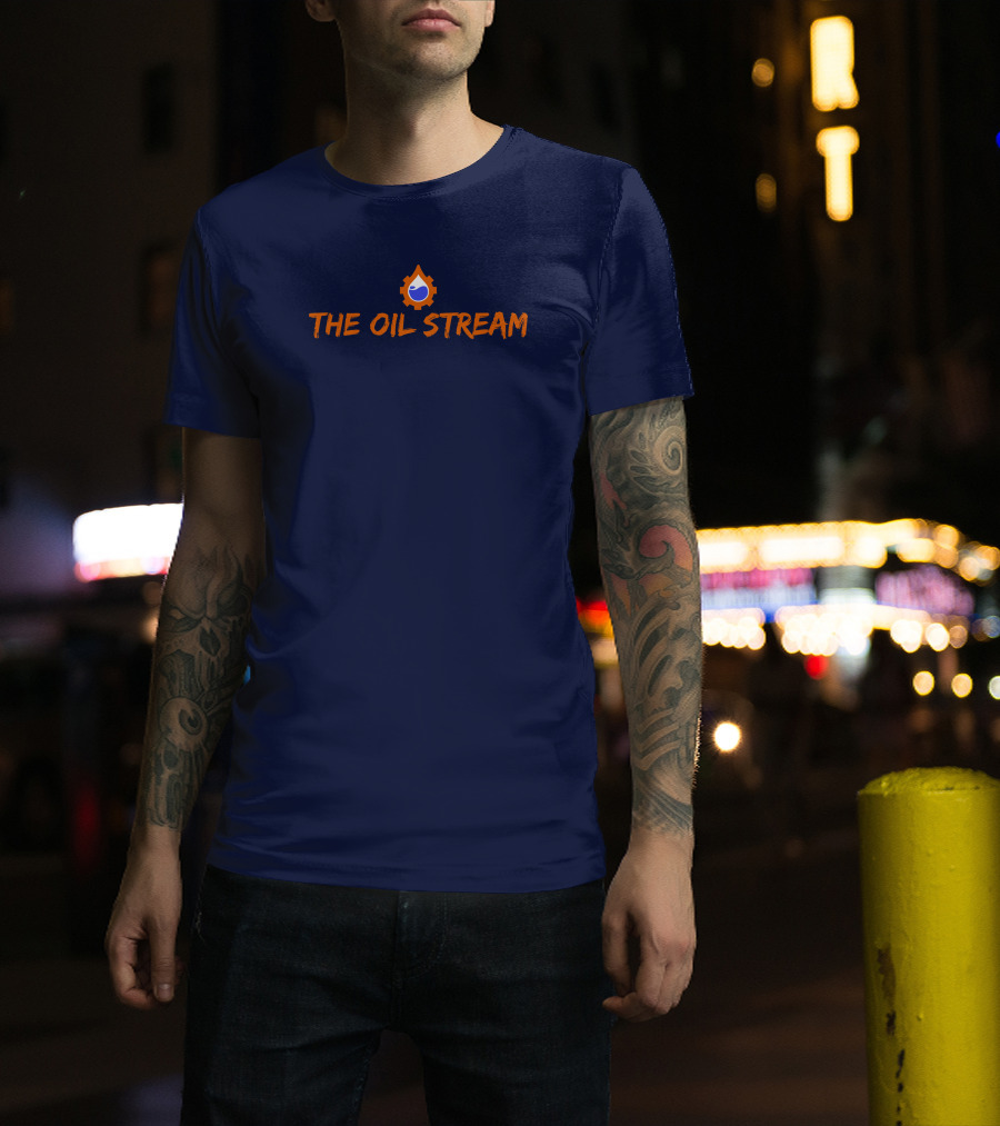 The Oil Stream Hockey Flame T-Shirt