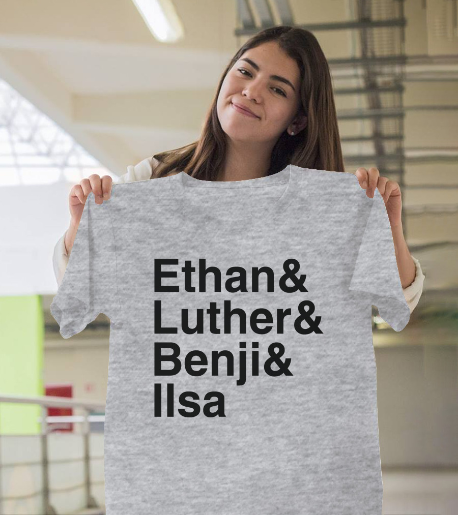 Mission Impossible Ethan Luther Benji Ilsa Characters T-Shirt