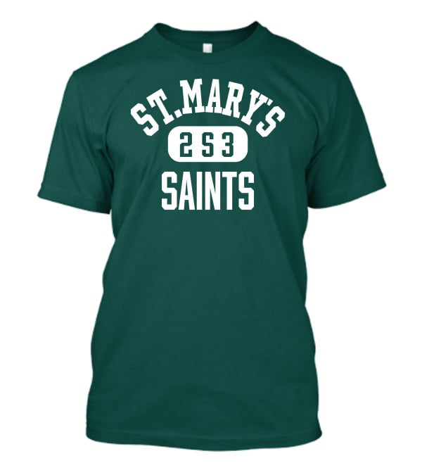 St. Mary's High School Saints 2S3 Team Spirit T-Shirt