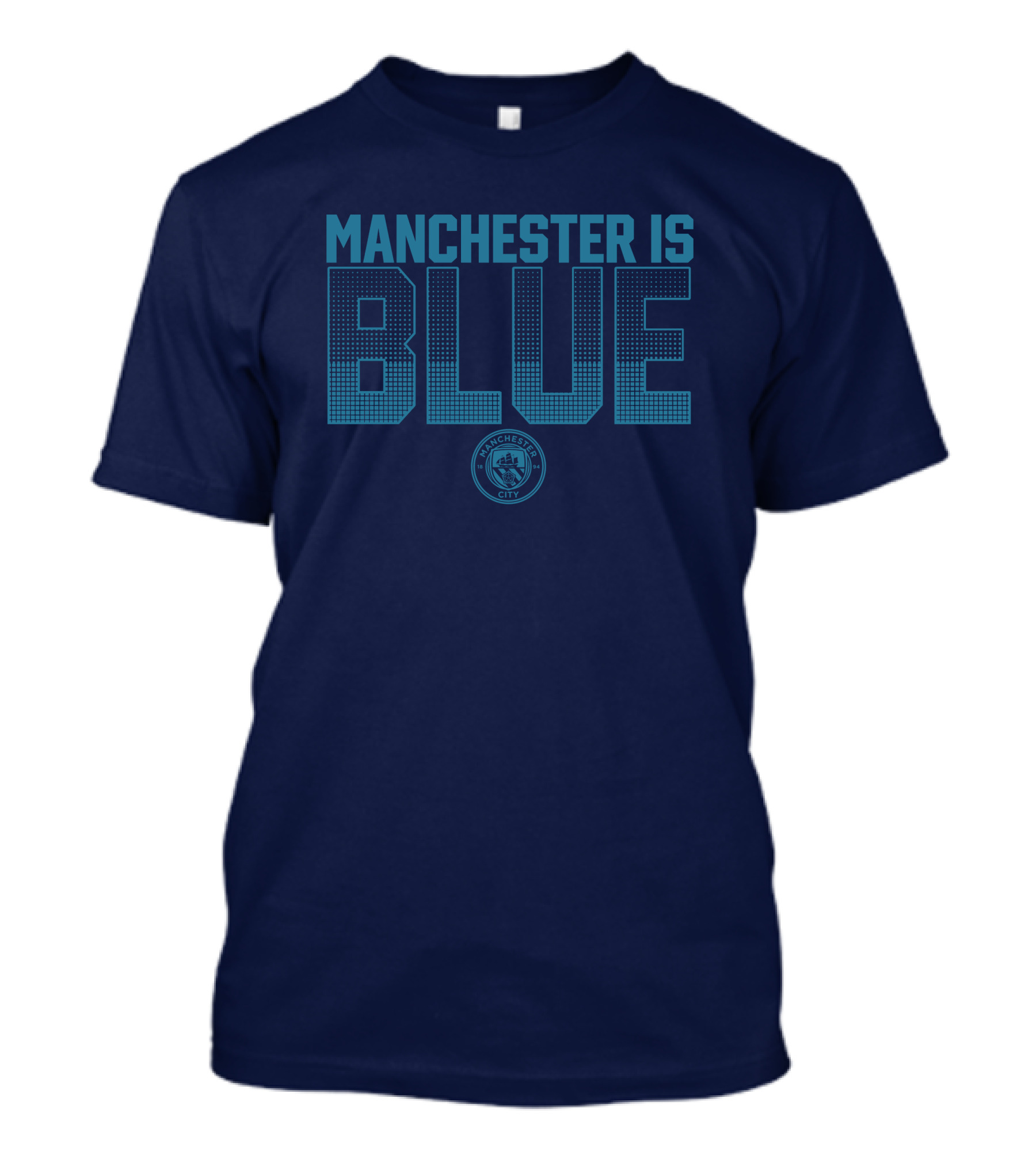 Manchester Is Blue: Manchester City Emblem T-Shirt