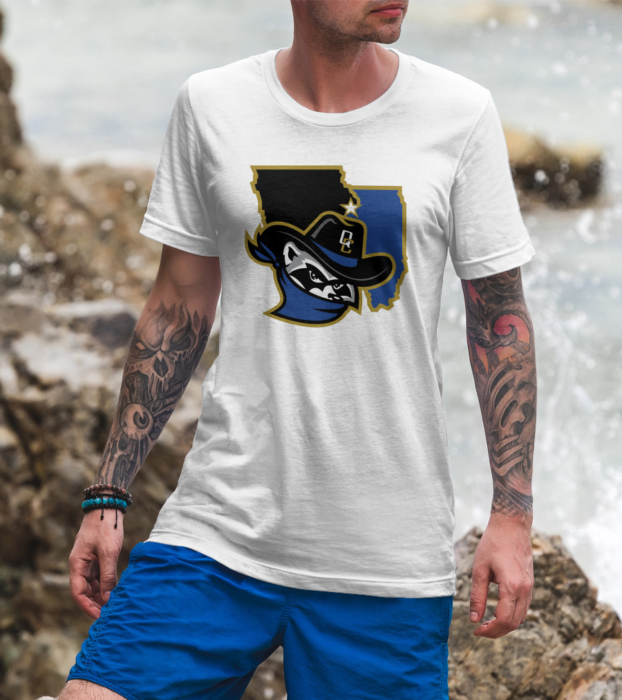 Quad Cities River Bandits Midwest League Baseball Logo 22 T-Shirt