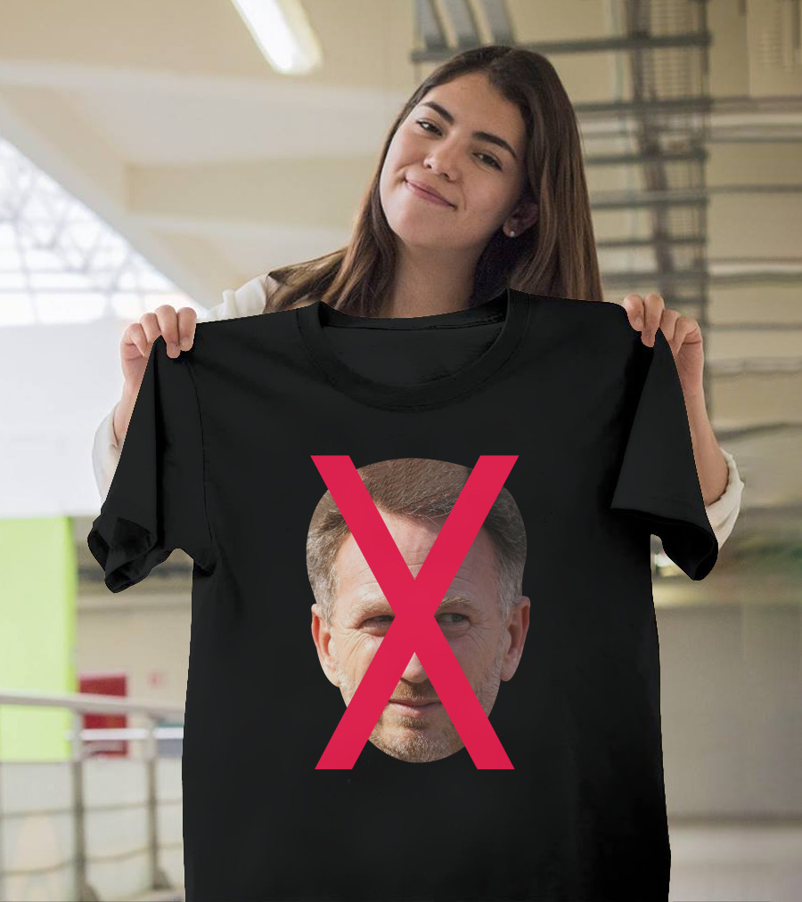 Christian Horner Red X I Just Want Red Bull To Lose T-Shirt
