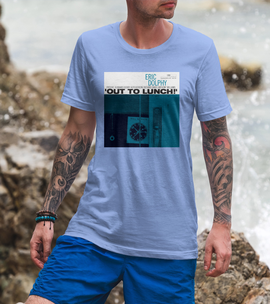 Out To Lunch Eric Dolphy Blue Note Records Cover Art Freddie Hubbard Bobby Hutcherson Richard Davis Anthony Williams T-Shirt