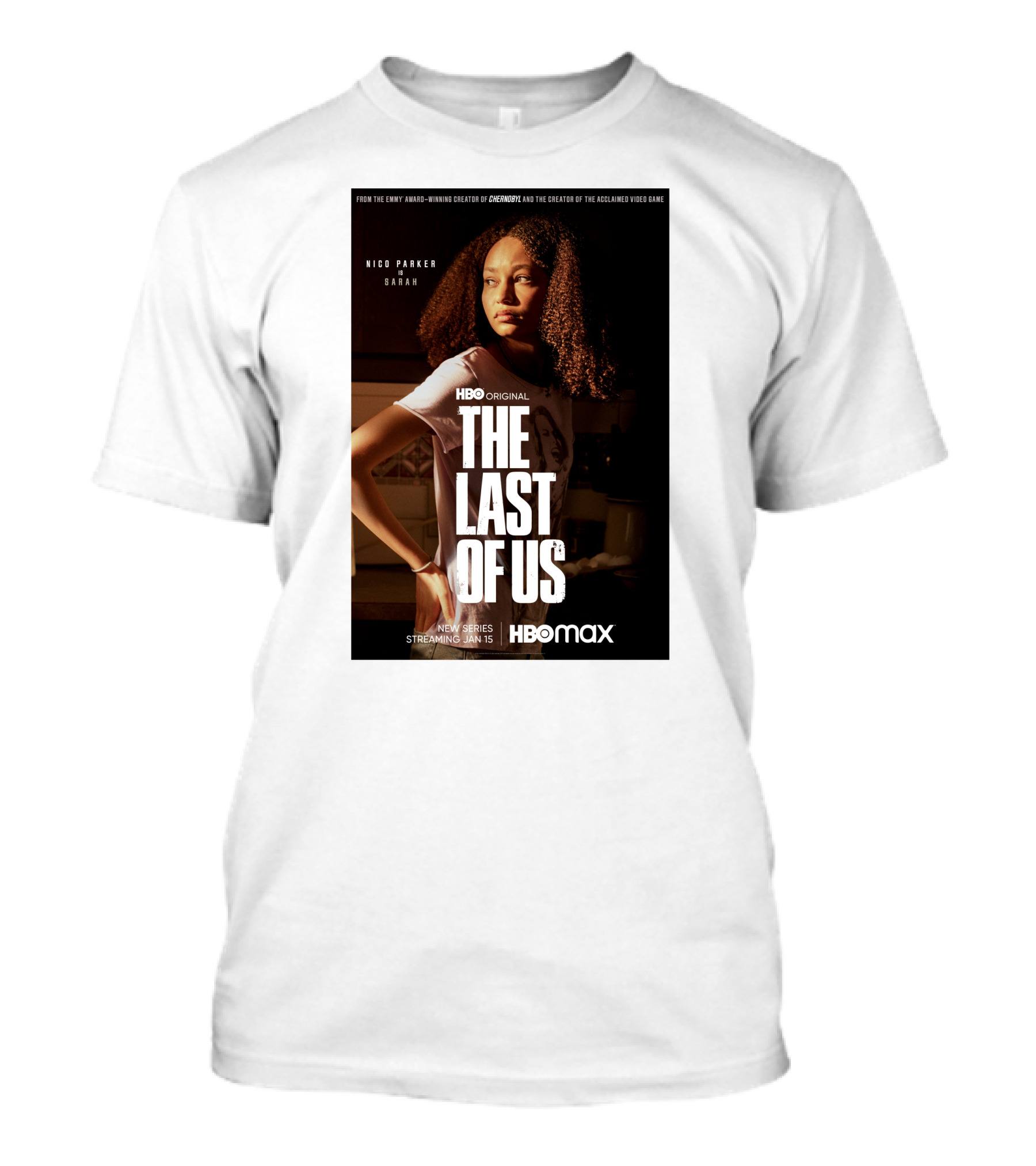 HBO Original The Last Of Us Nico Parker Sarah New Series Streaming Jan 15 HBO Max T-Shirt