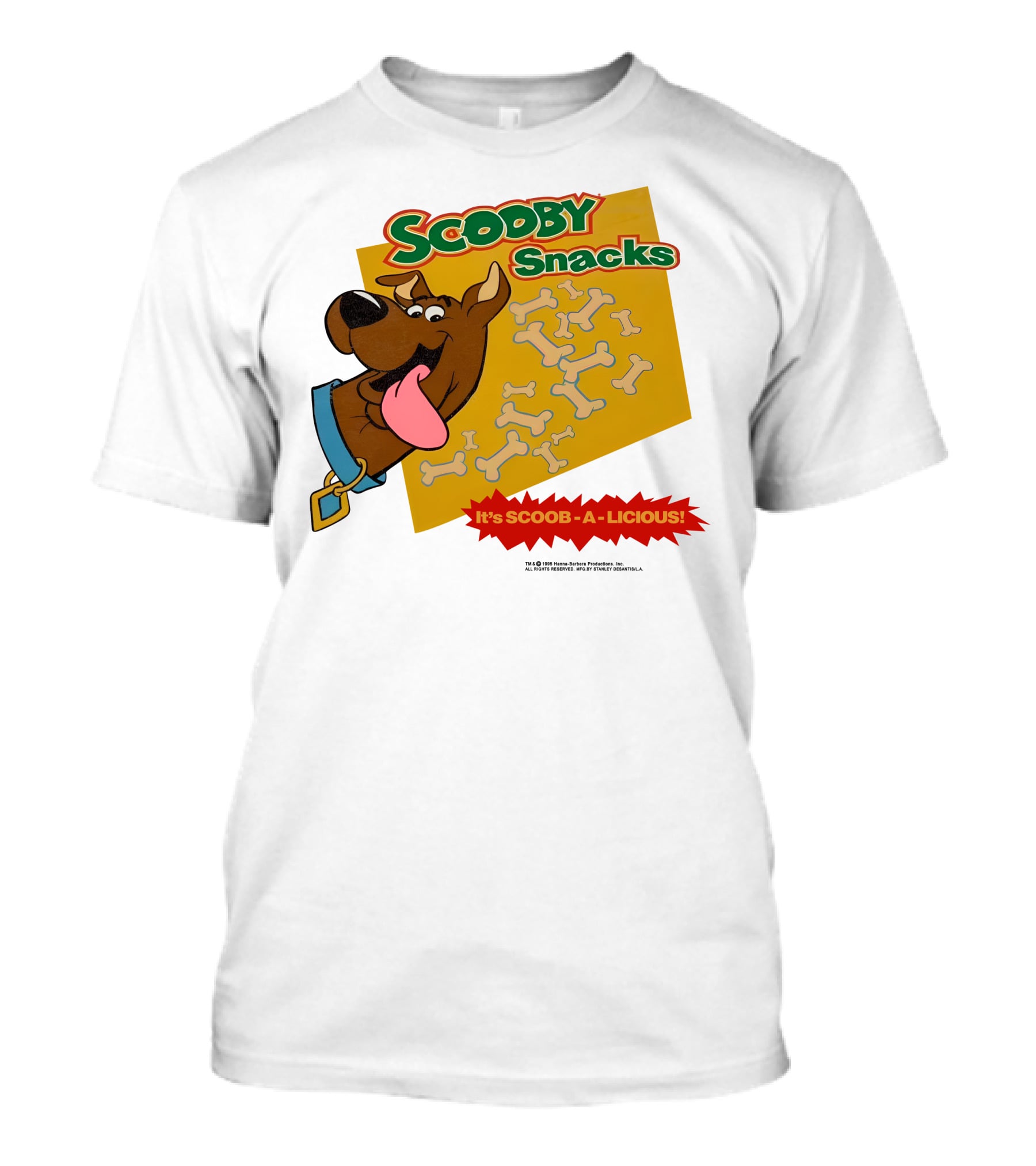 Scooby Snacks It's Scoob-A-Licious With Scooby-Doo And Bones T-Shirt