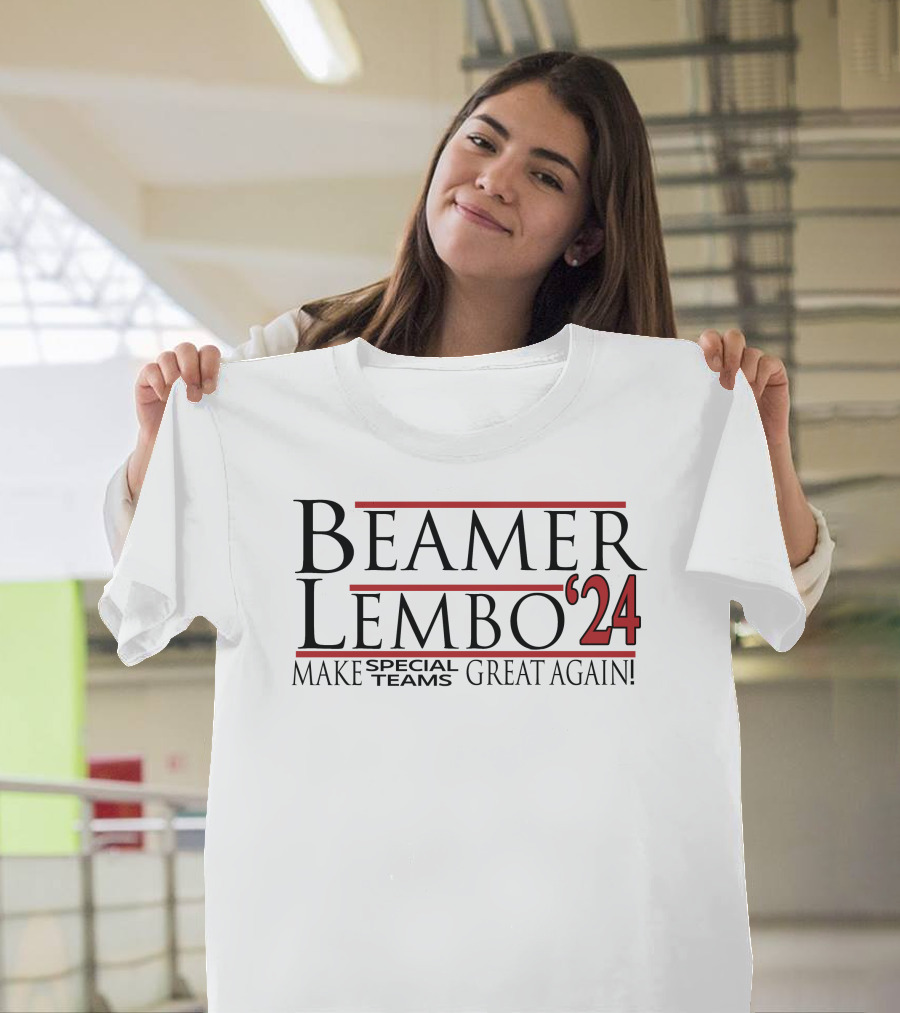 Beamer Lembo 24 Make Special Teams Great Again T-Shirt
