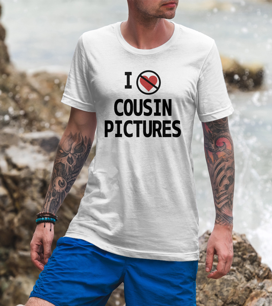 I Heart Slash Cousin Pictures T-Shirt