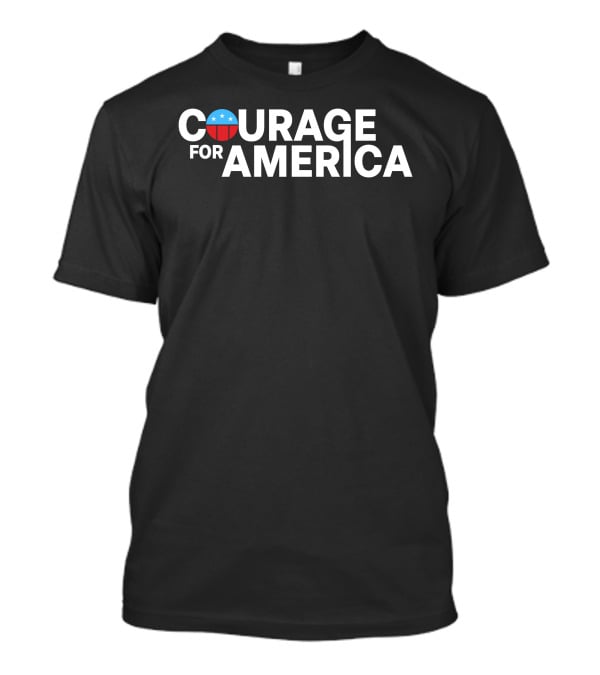 Courage For America Michael Fanone Shirt With Patriotic T-Shirt