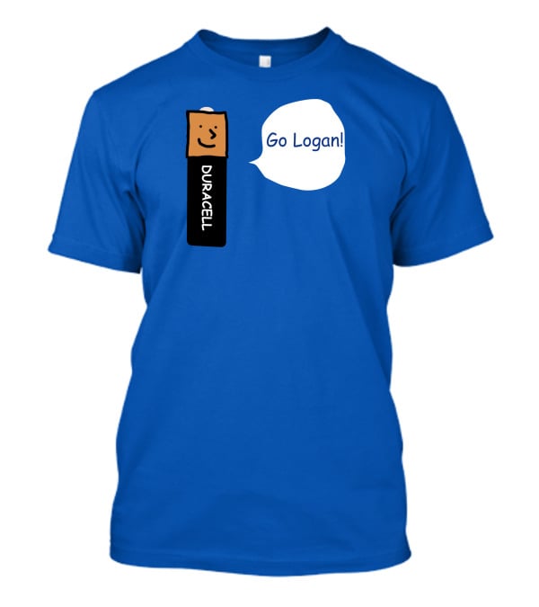 Duracell Battery Go Logan Encouragement T-Shirt