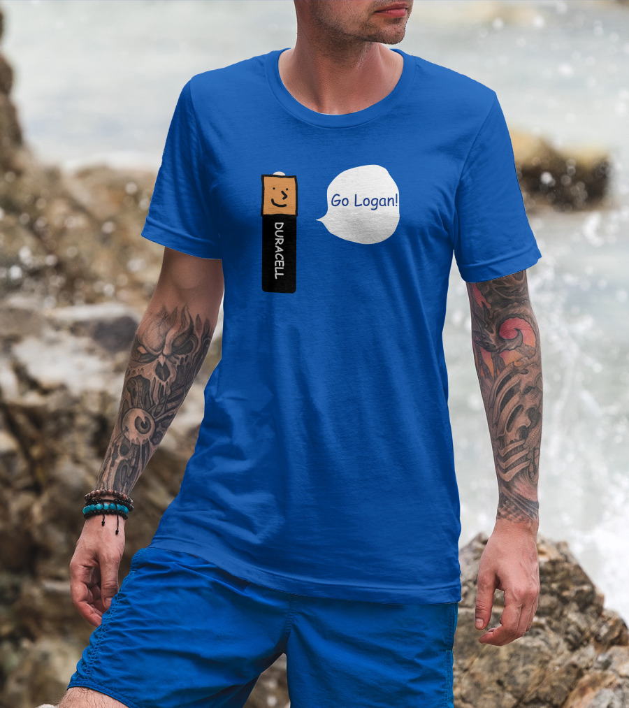 Duracell Battery Go Logan Encouragement T-Shirt