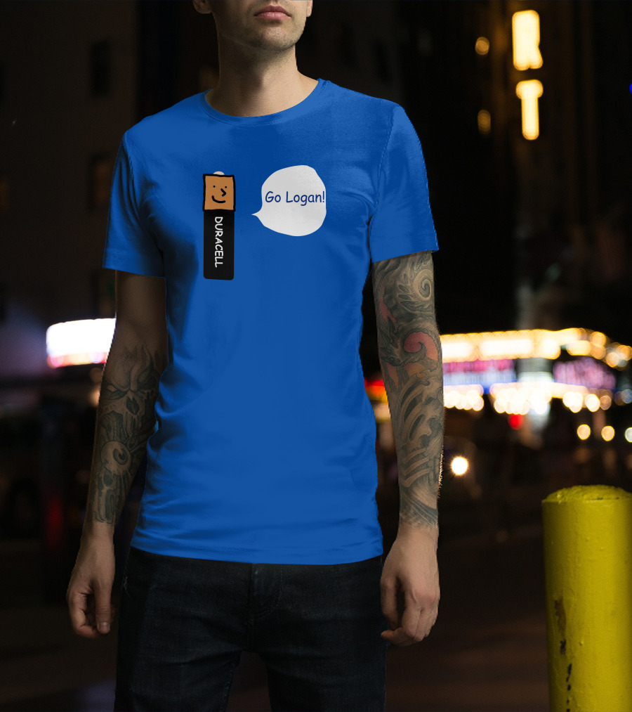 Duracell Battery Go Logan Encouragement T-Shirt