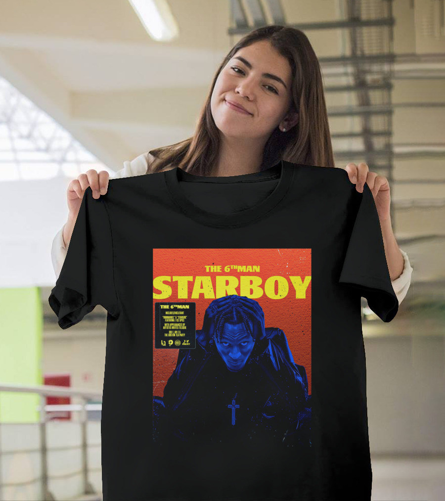 The 6Th Man Starboy Jay Knicky Tkw Music Iconic Pose T-Shirt