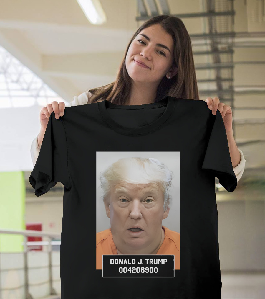 Shitheadsteve Merch Donald J Trump Mugshot Parody 004206900 T-Shirt