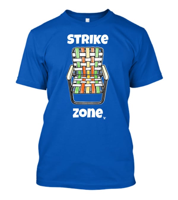 STRIKE ZONE Woven Colorful Chair T-Shirt