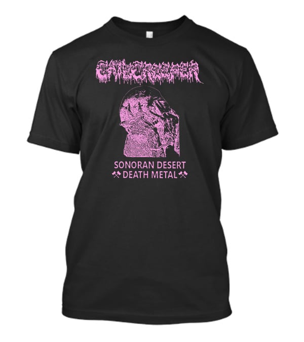 Gatecreeper Skull Sonoran Desert Death Metal T-Shirt