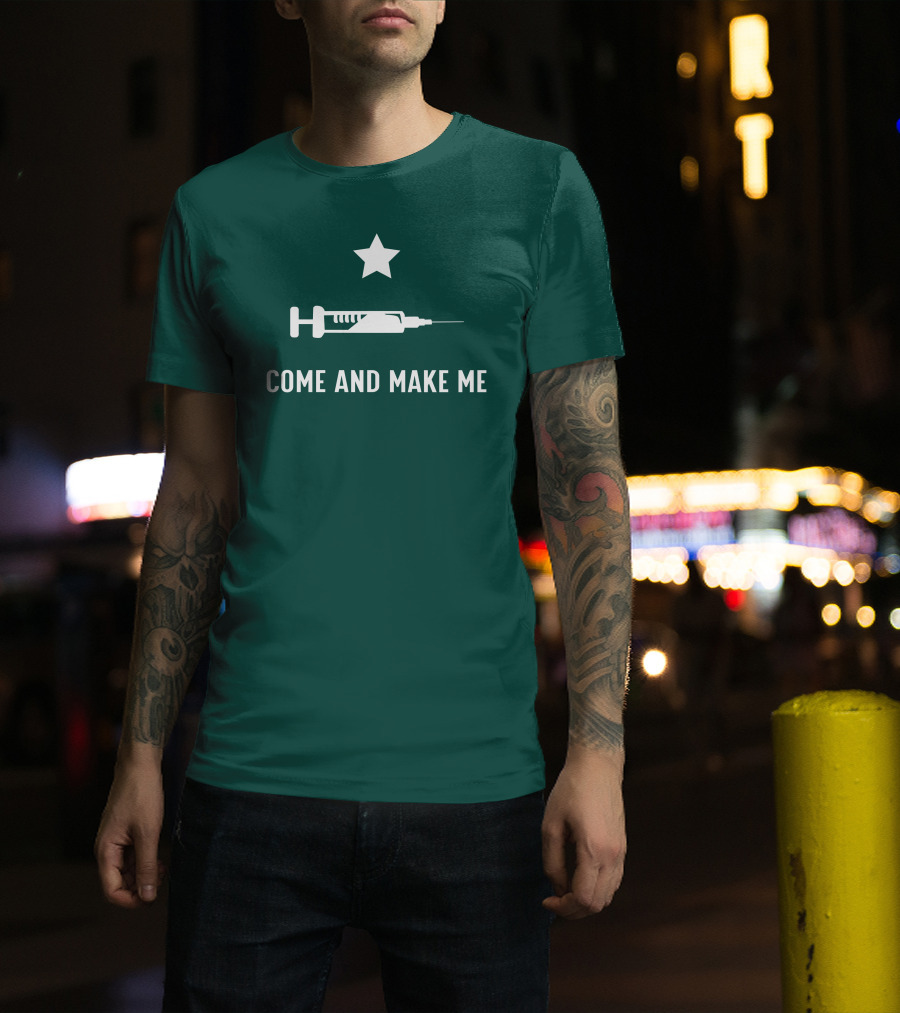 Come And Make Me Star Above Syringe T-Shirt