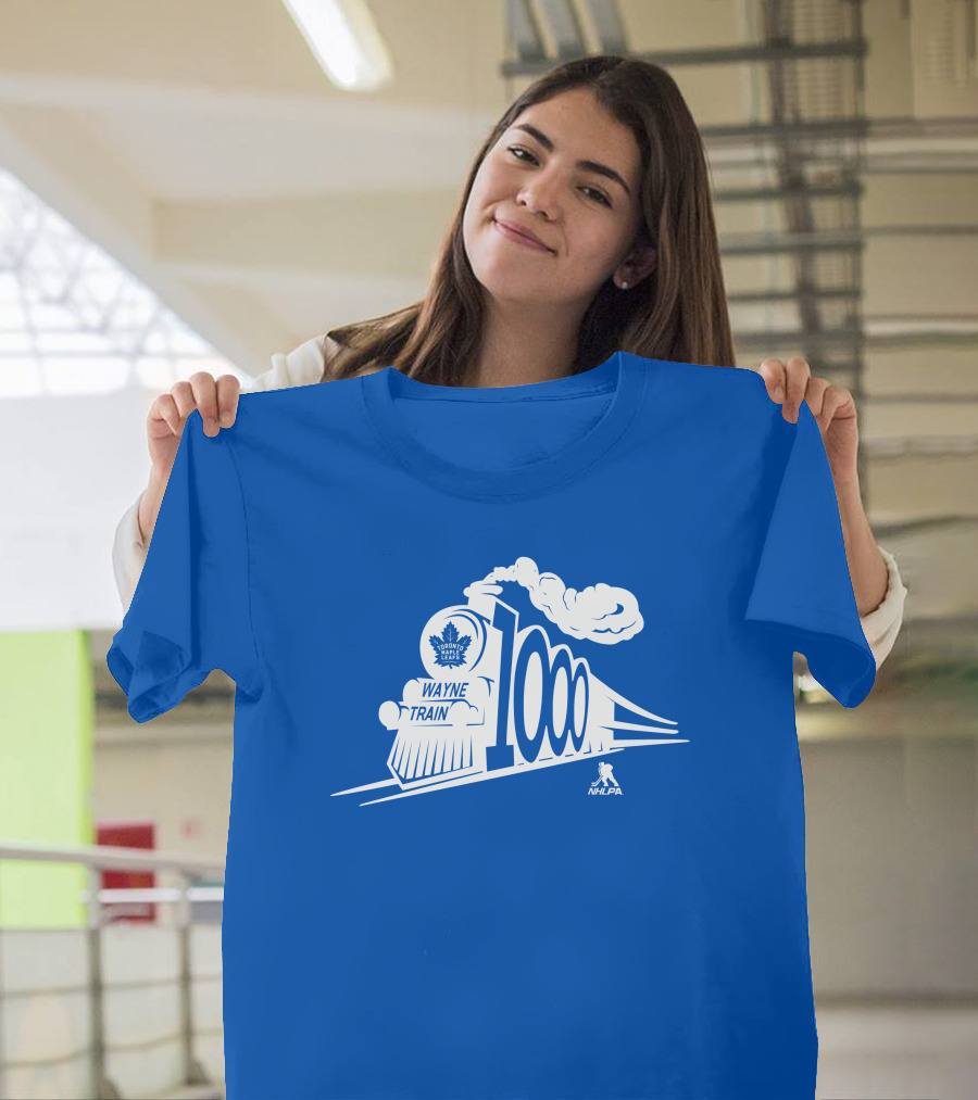 Maple Leafs Wayne Train 1000 NHLPA T-Shirt