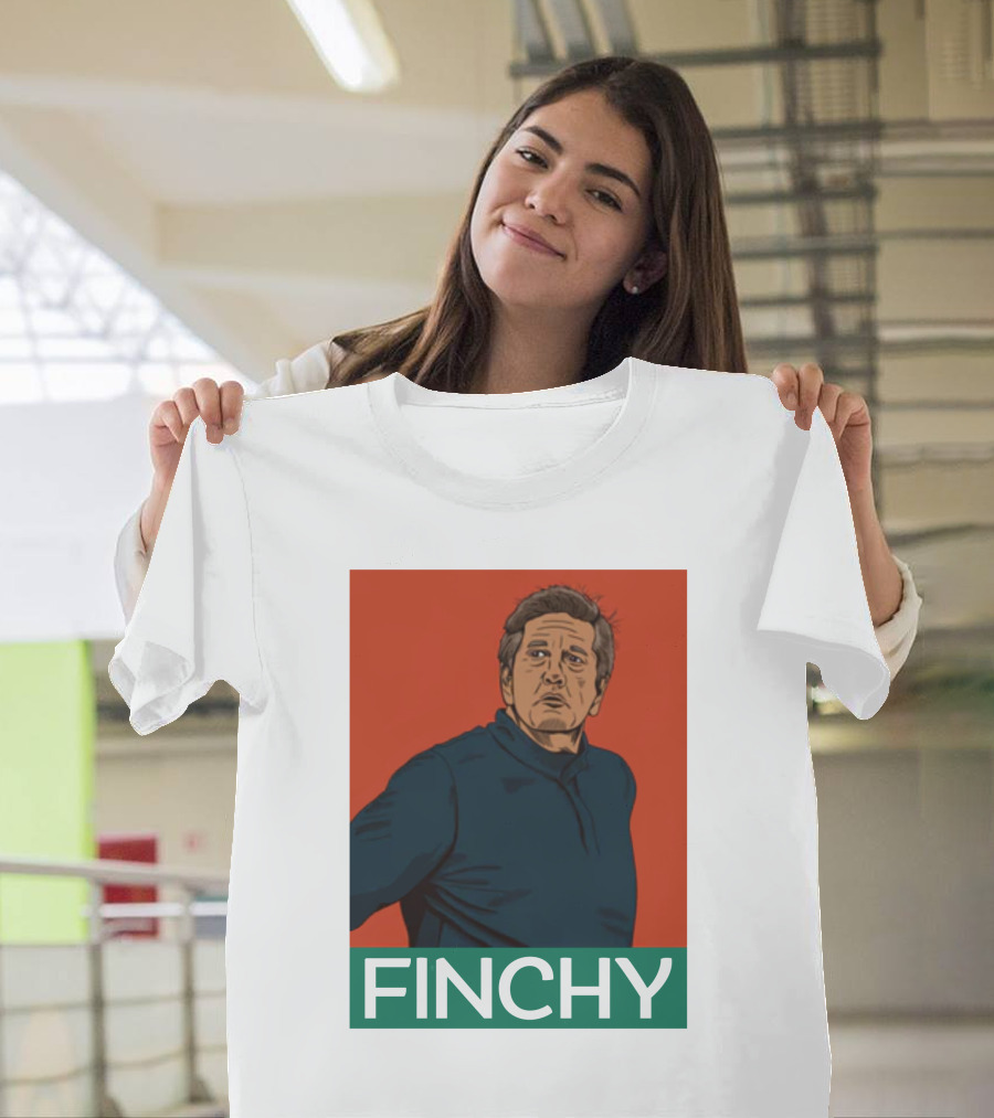 Kat Wearing Finchy Graphs Merch T-Shirt