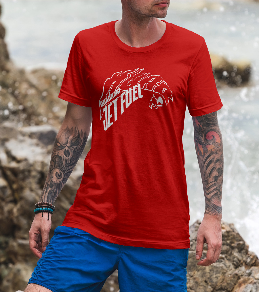 Quadrant Jet Fuel Flame T-Shirt