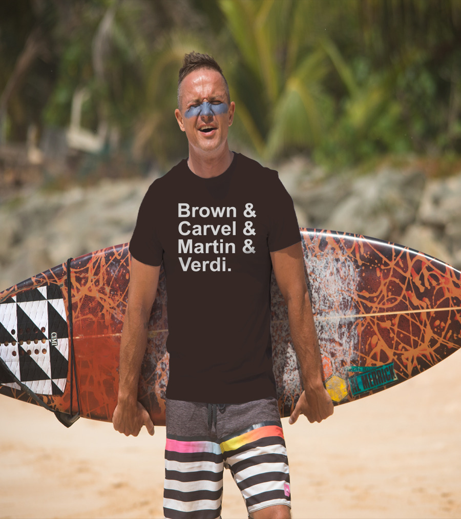 Brown And Carvel And Martin And Verdi T-Shirt