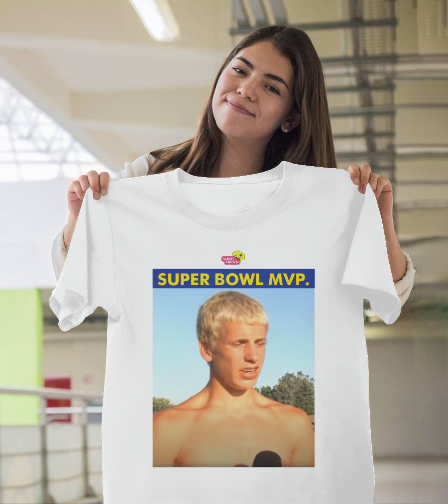 Super Bowl MVP Young Cooper Kupp Shirt Faced T-Shirt