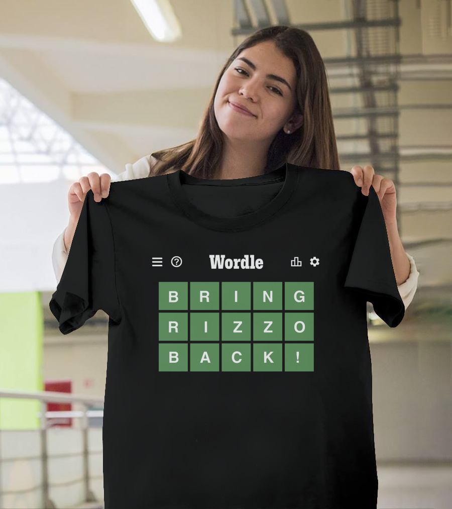 Wordle Bring Rizzo Back Puzzle题 T-Shirt