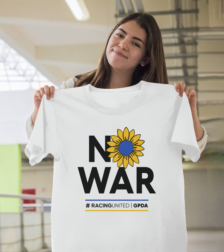 No War Racing United GPDA Lance Stroll Sunflower T-Shirt