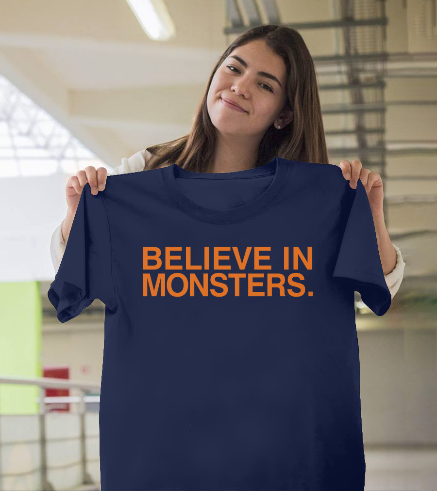 Brenda Webber Obvious Store Believe In Monsters T-Shirt